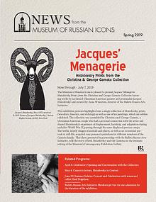 Museum of Russian Icons Spring 2019 Newsletter