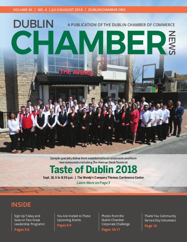 Dublin Chamber News July August 2018 DCCJulyAugNews18online