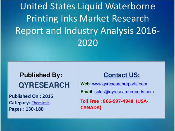 United States Liquid Waterborne Printing Inks Industry 1