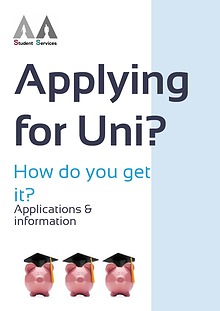 Applying for Uni - Applications & Information