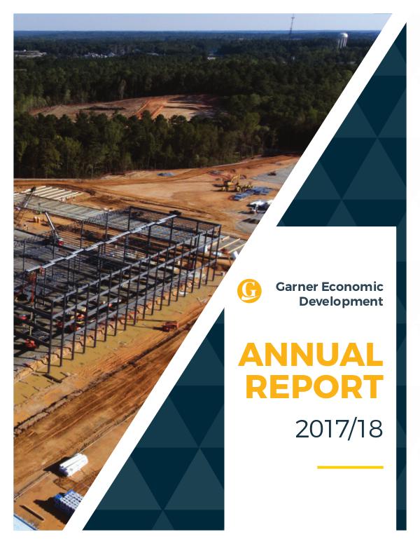 2017-18  Economic Development Annual Report--Town of Garner, NC 2017-18 Economic Development Annual Report
