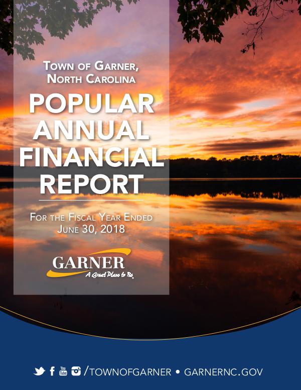 2018 Popular Annual Financial Report For the fiscal year ending June 30, 2018