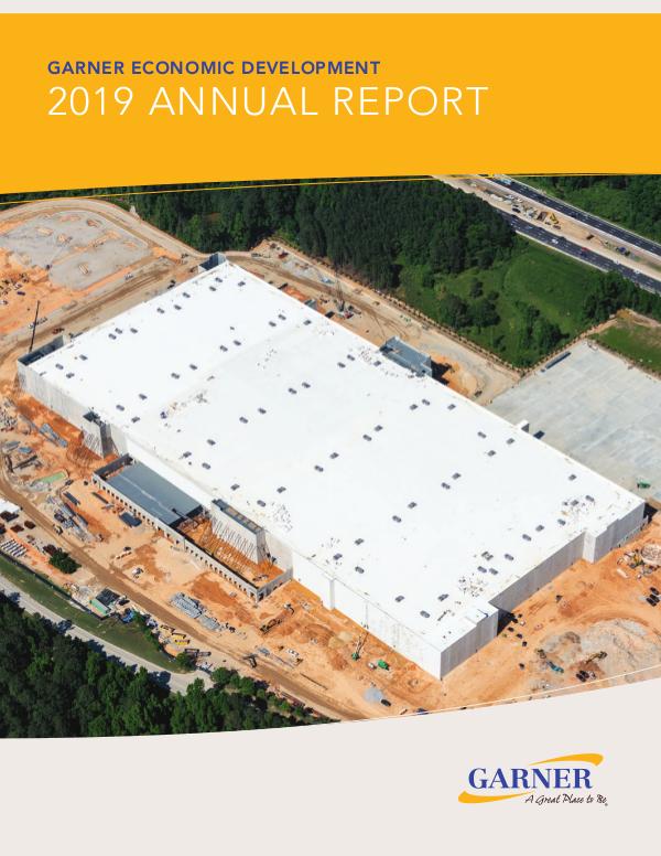 Garner Economic Development 2018-19 Annual Report 1