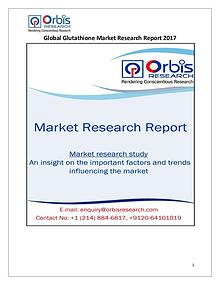 New Study: Global Glutathione Market Trend & Forecast Report