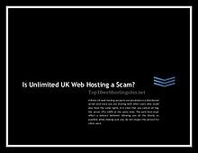 Is Unlimited UK Web Hosting a Scam?