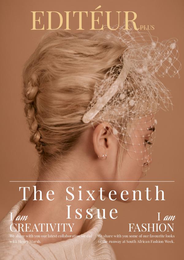 Editéur Plus Editéur Plus - The Sixteenth Issue