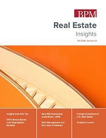 Real Estate Insights, Fall 2018