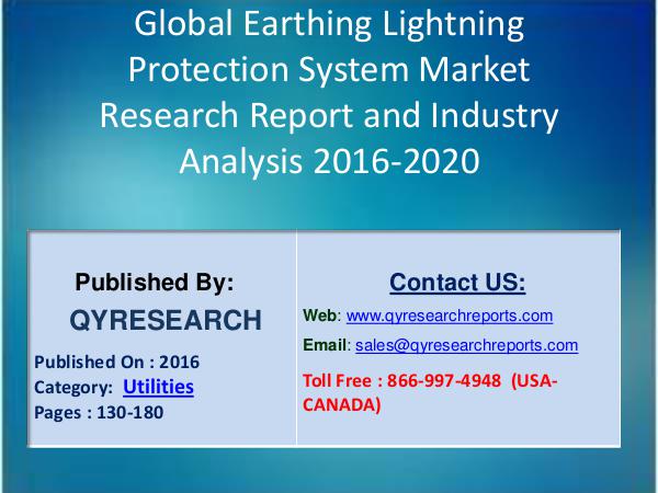 Global Earthing Lightning Protection System Market