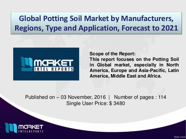 Analysis of Evolving Business Models in Global Potting Soil Market Analysis of Evolving Business Models
