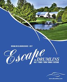 Drumlins Country Club Membership Brochure - 2017