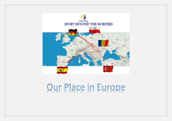 Our place in Europe our place in europe