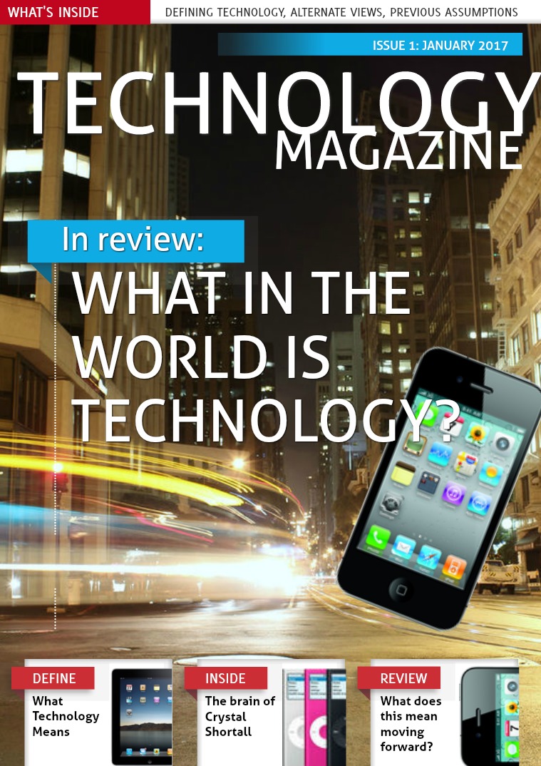 Technology Magazine 1, 1