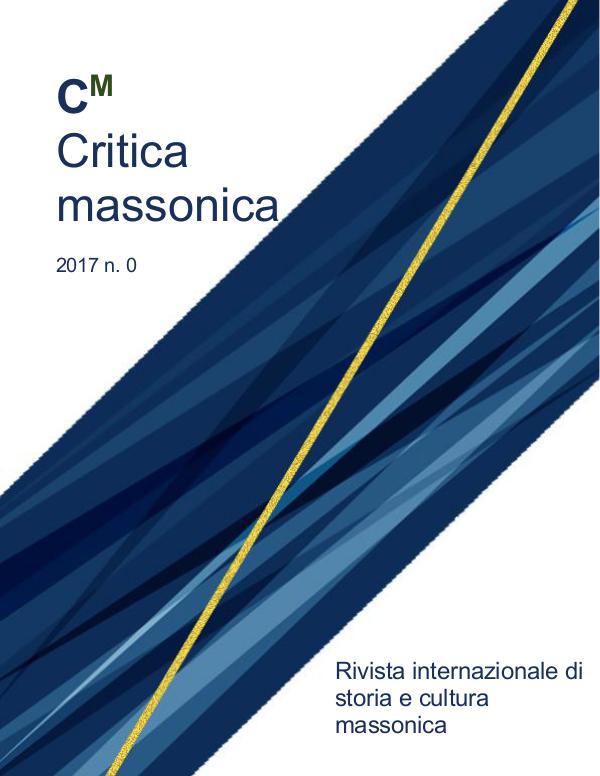 Critica Massonica N. 0 - gen. 2017