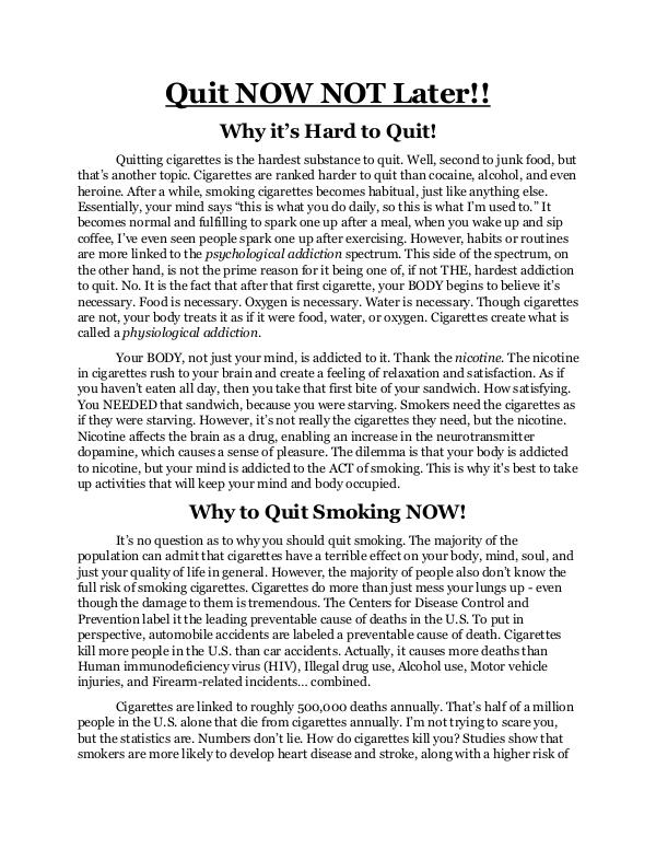 Quit Smoking Do You Want To Quit Smoking?