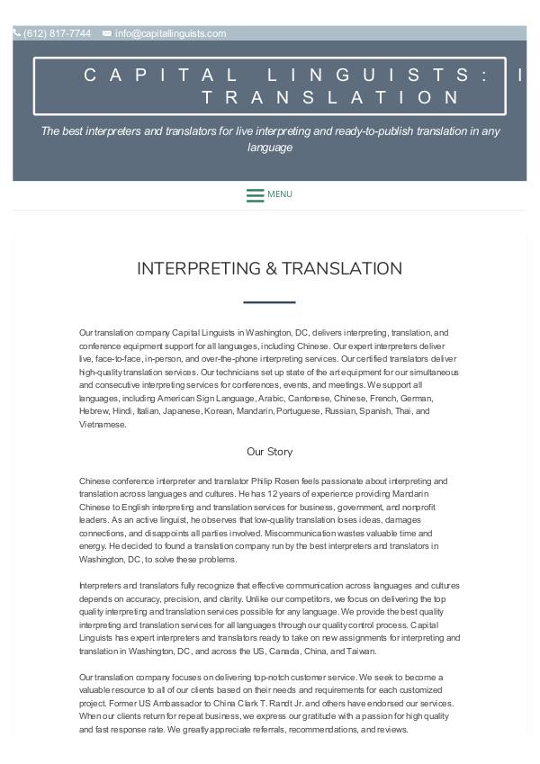 Best interpreters & translators for interpreting and translation Best interpreters & translators for interpreting a