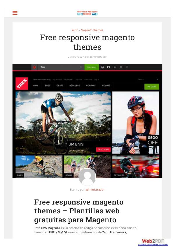 Free responsive magento themes Free responsive magento themes