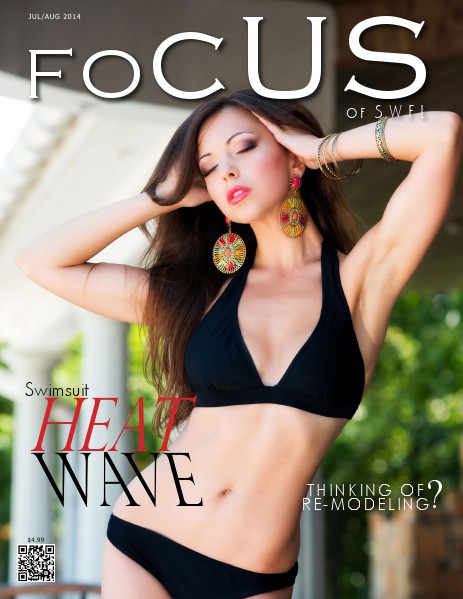 Focus Magazine of SWFL Swimsuit Heat Wave
