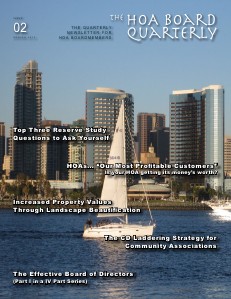 The HOA Board Quarterly Spring 2012 Issue #2