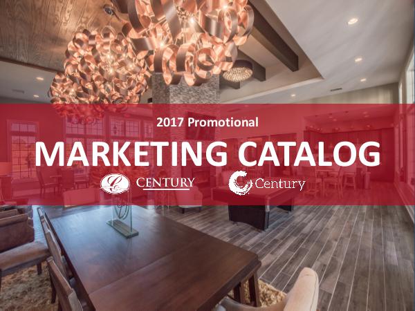 2017 Promotional Marketing Catalog 2017 Q3 Marketing Promo catalog