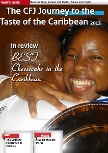 The Culinary Federation of Jamaica road to Taste of the Caribbean 2013