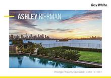 Ashley Bierman - Prestige Property Booklet
