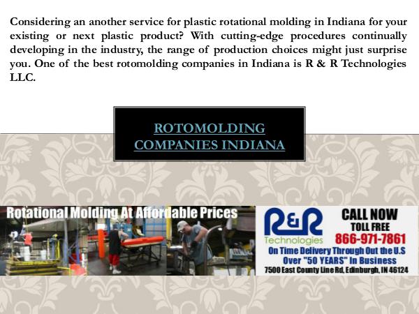 Rotational Molding Indiana Rotational Molding