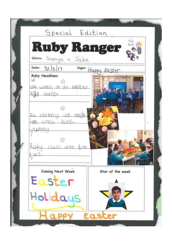 Ruby Ranger Easter Edition