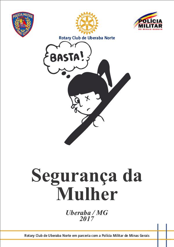 My first Magazine Cartilha SEGURANÇA DA MULHER