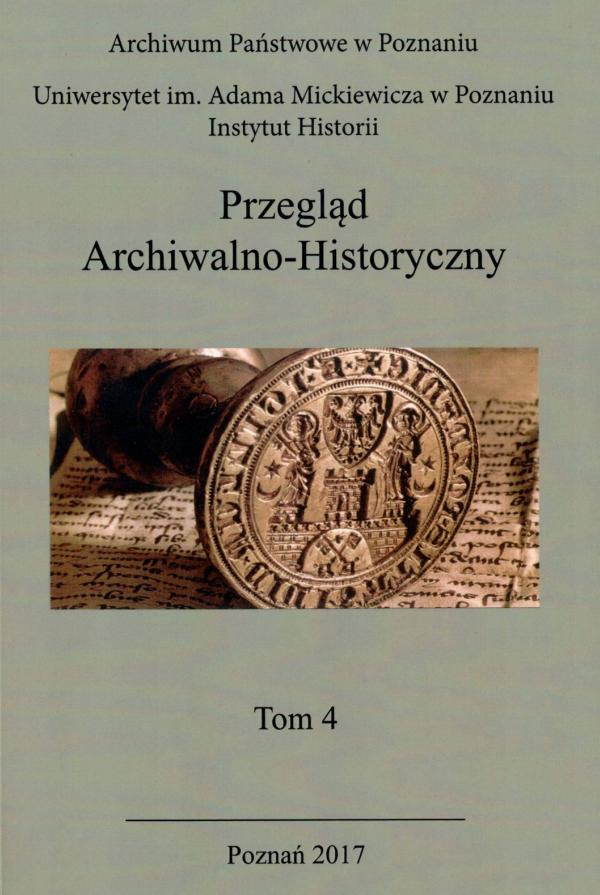 Przegląd Archiwalno-Historyczny t. IV PA-H4