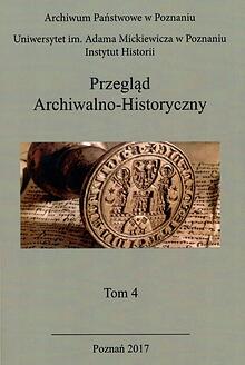 Przegląd Archiwalno-Historyczny t. IV
