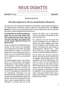 Neue Debatte - Beiheft #006 - 04/2017
