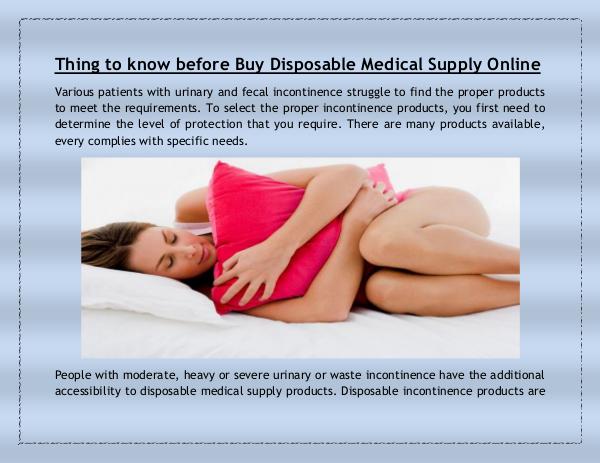 Thing to know before Buy Disposable Medical Supply Online angiplast