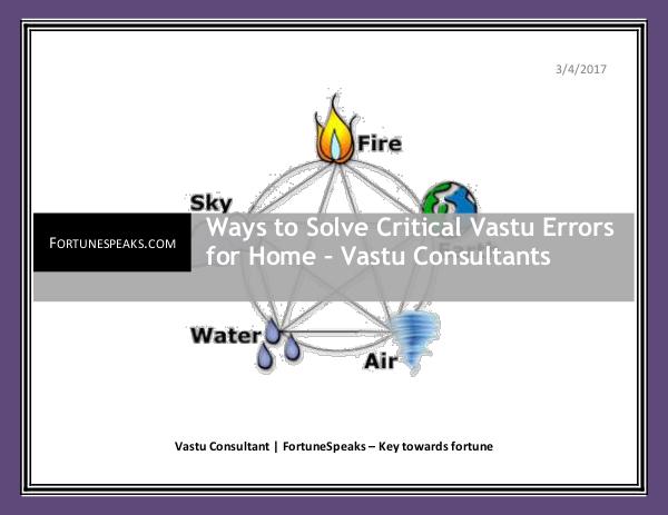 Ways to Solve Critical Vastu Errors for Home – Vastu Consultants Ways to Solve Critical Vastu Errors for Home – Vas