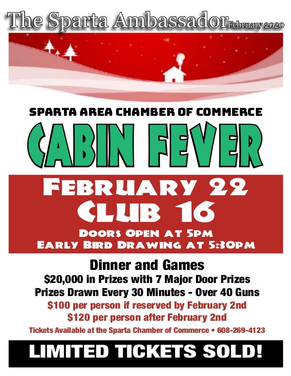 Sparta Area Chamber of Commerce Newsletter February 2020 issue
