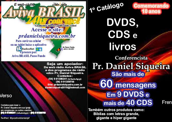 Catálogo Conferencista Pr. Daniel Siqueira Catálo Conferencista Pr. Daniel Siqueira