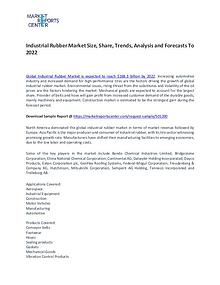 Industrial Rubber Market Trends, Price, Demand and Analysis To 2021
