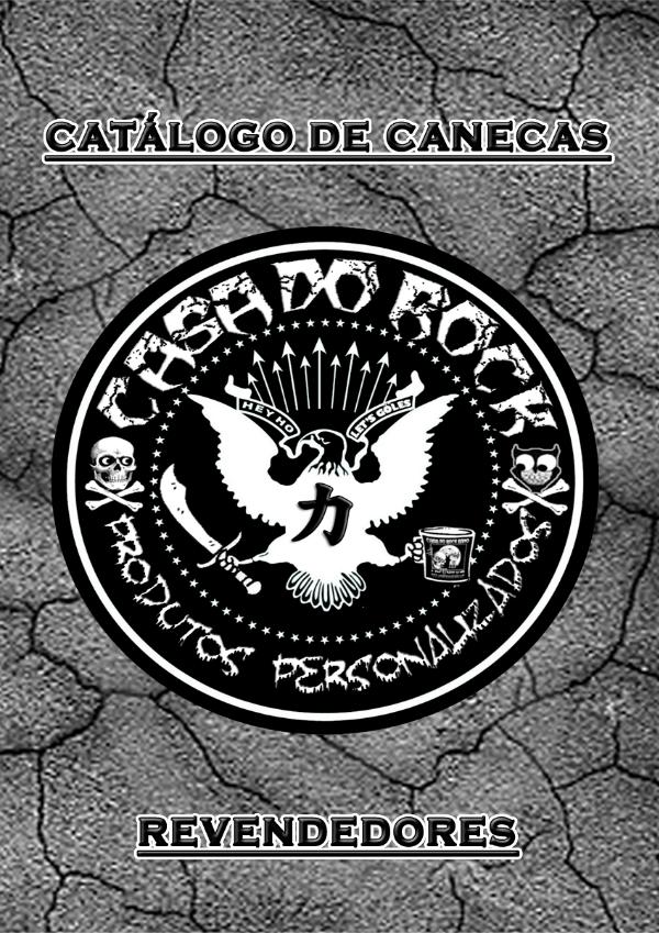 CATÁLOGO DE CANECAS - PORCELANA Casa Do Rock - Produtos Personalizados