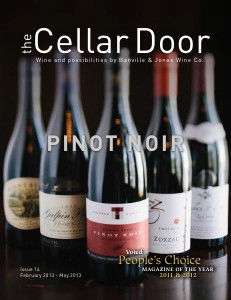 The Cellar Door Issue 14. Pinot Noir.