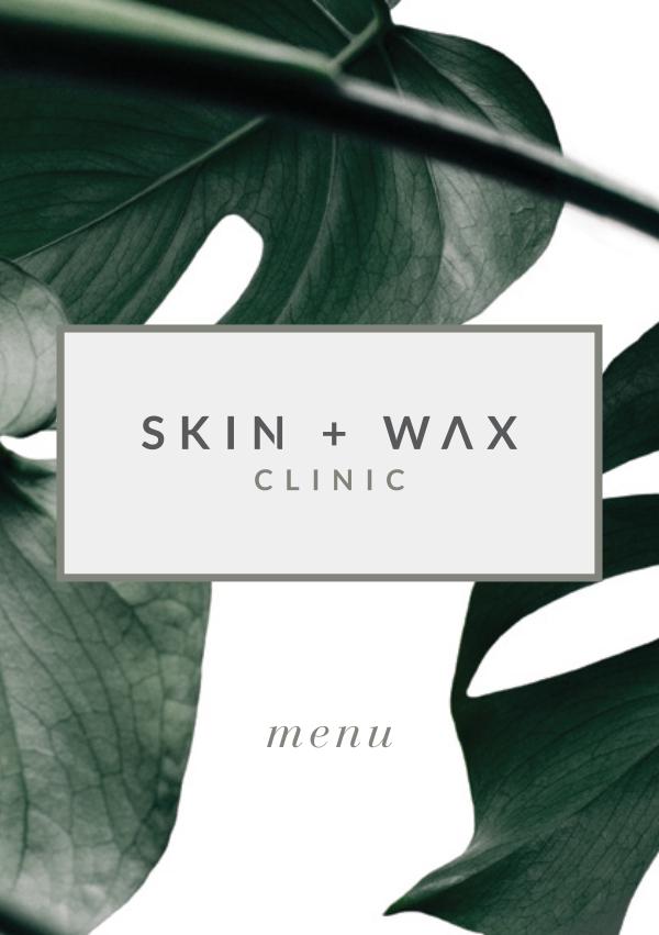 Skin + Wax Clinic Skin + Wax Clinic Tretment Menu_Online