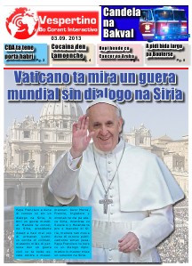 E-Vespertino Edicion 3 di September 2013