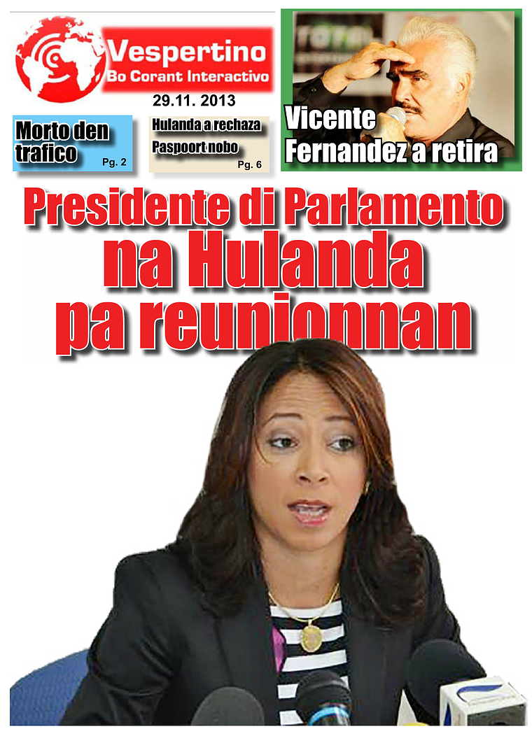 E-Vespertino Edicion 29 di November 2013
