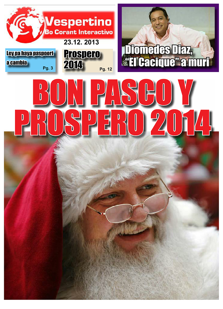 E-Vespertino Edicion 23 di December 2013