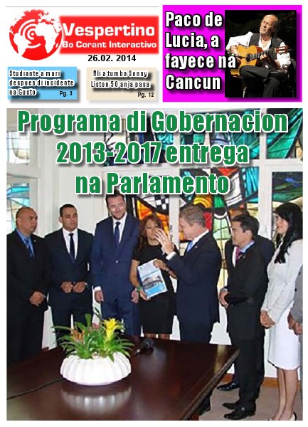 Edicion 26 di Februari 2014