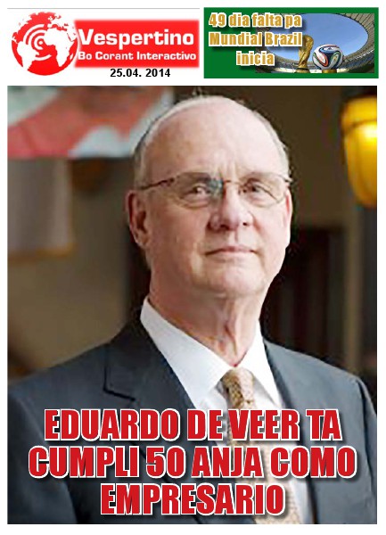 E-Vespertino Edicion 25 di April 2014
