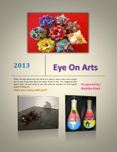 Eye on arts July. 2013