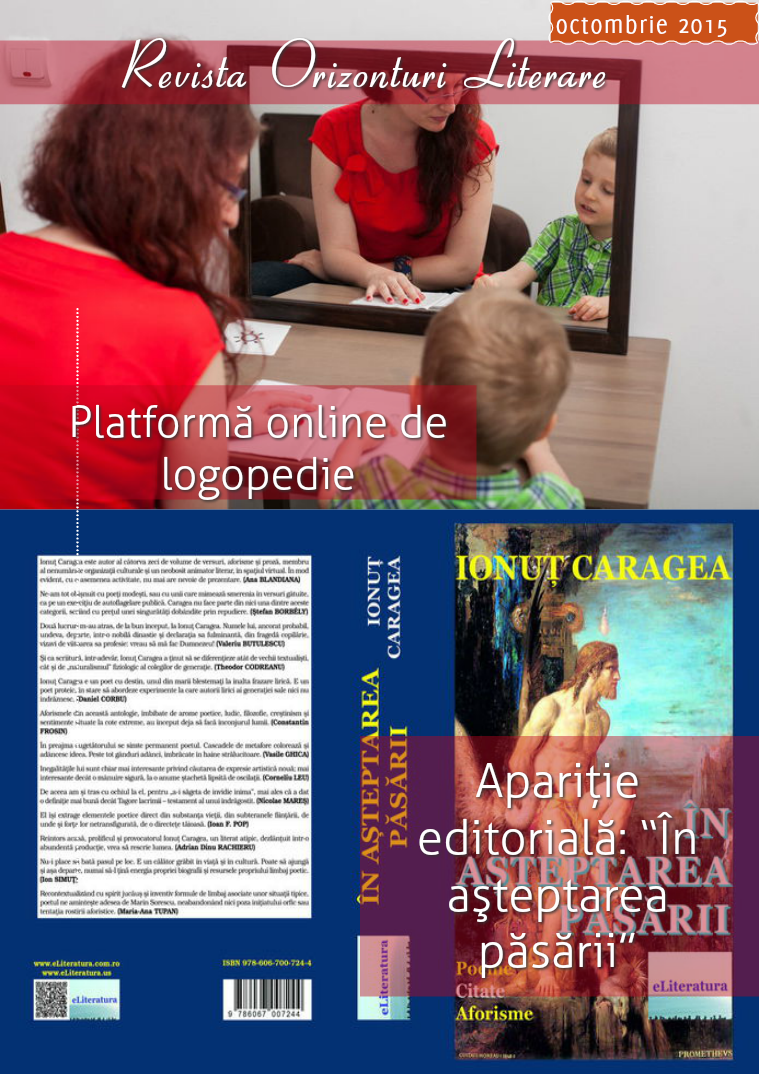 Revista Orizonturi Literare Octombrie 2015