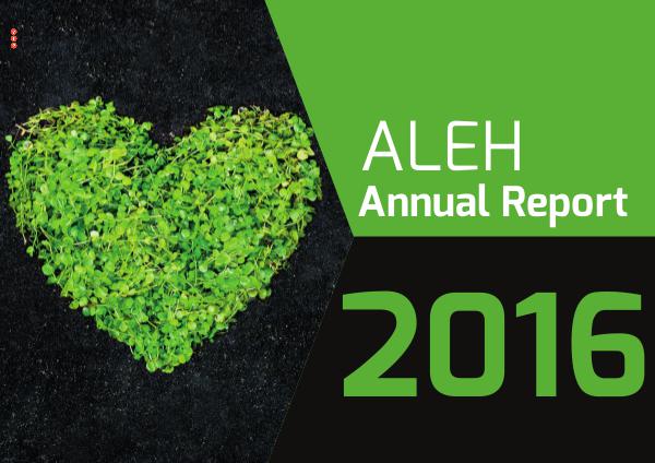 ALEH Annual Report 2016 ALEH Annual Report 2016