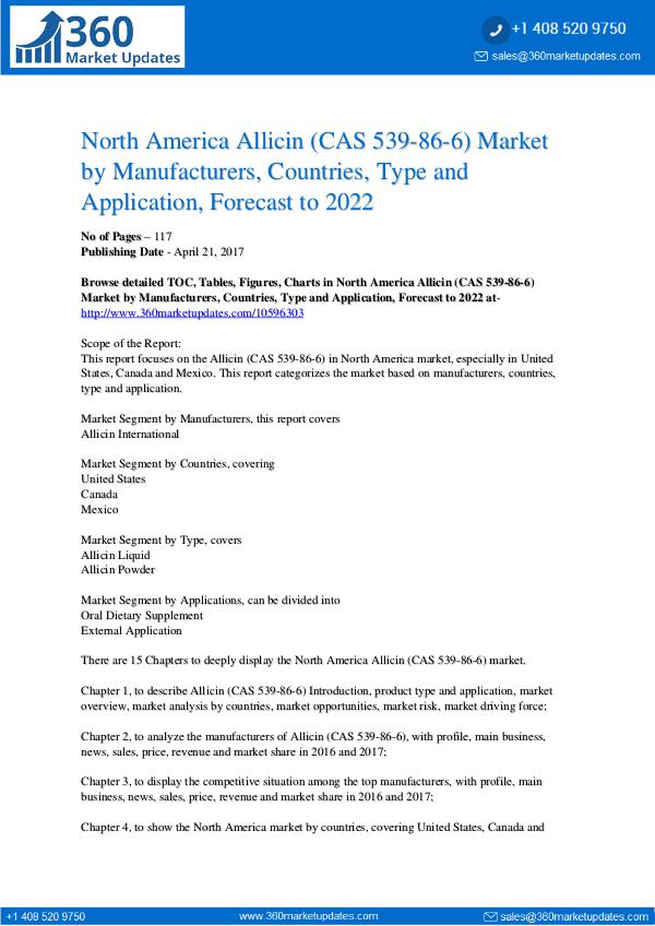 Reports- Allicin (CAS 539-86-6) Market