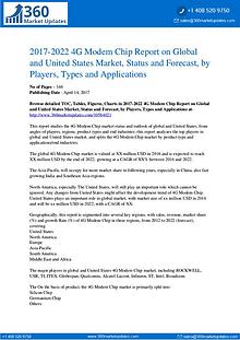 Global & US 4G Modem Chip Market 2022