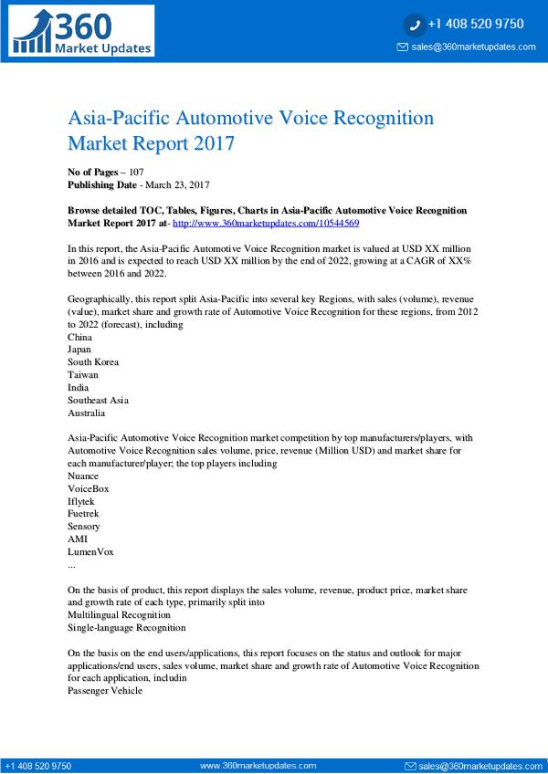 Automotive-Voice-Recognition-Market-Report-2017